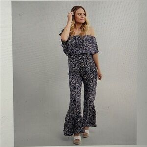 Willow & Root floral jumpsuit